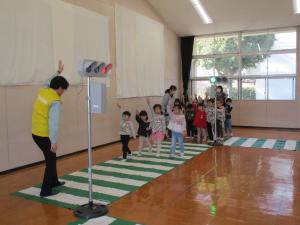 交通安全教室4歳児