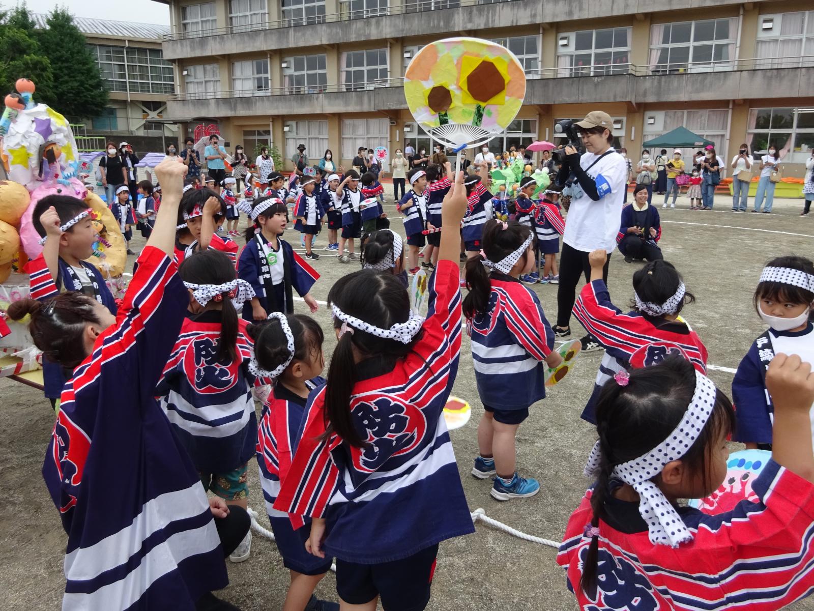 茎崎幼稚園夏祭り