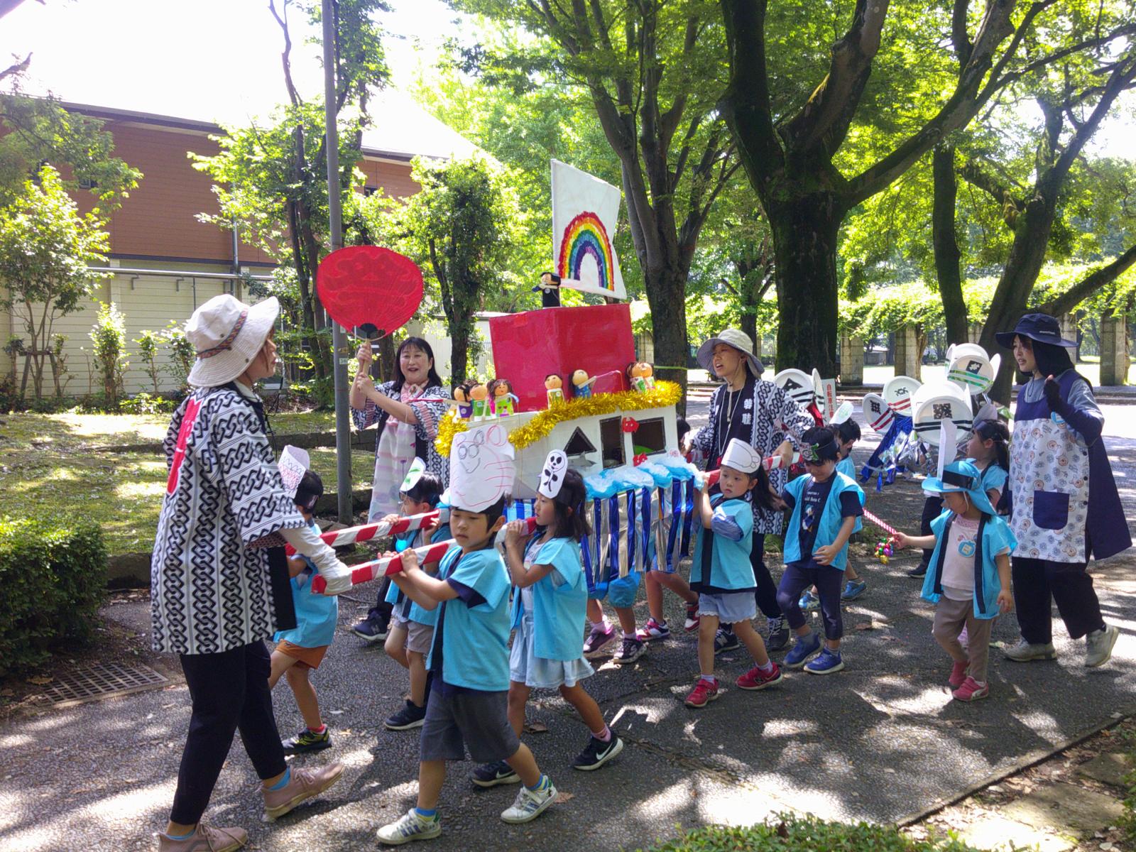 松代幼稚園夏祭り