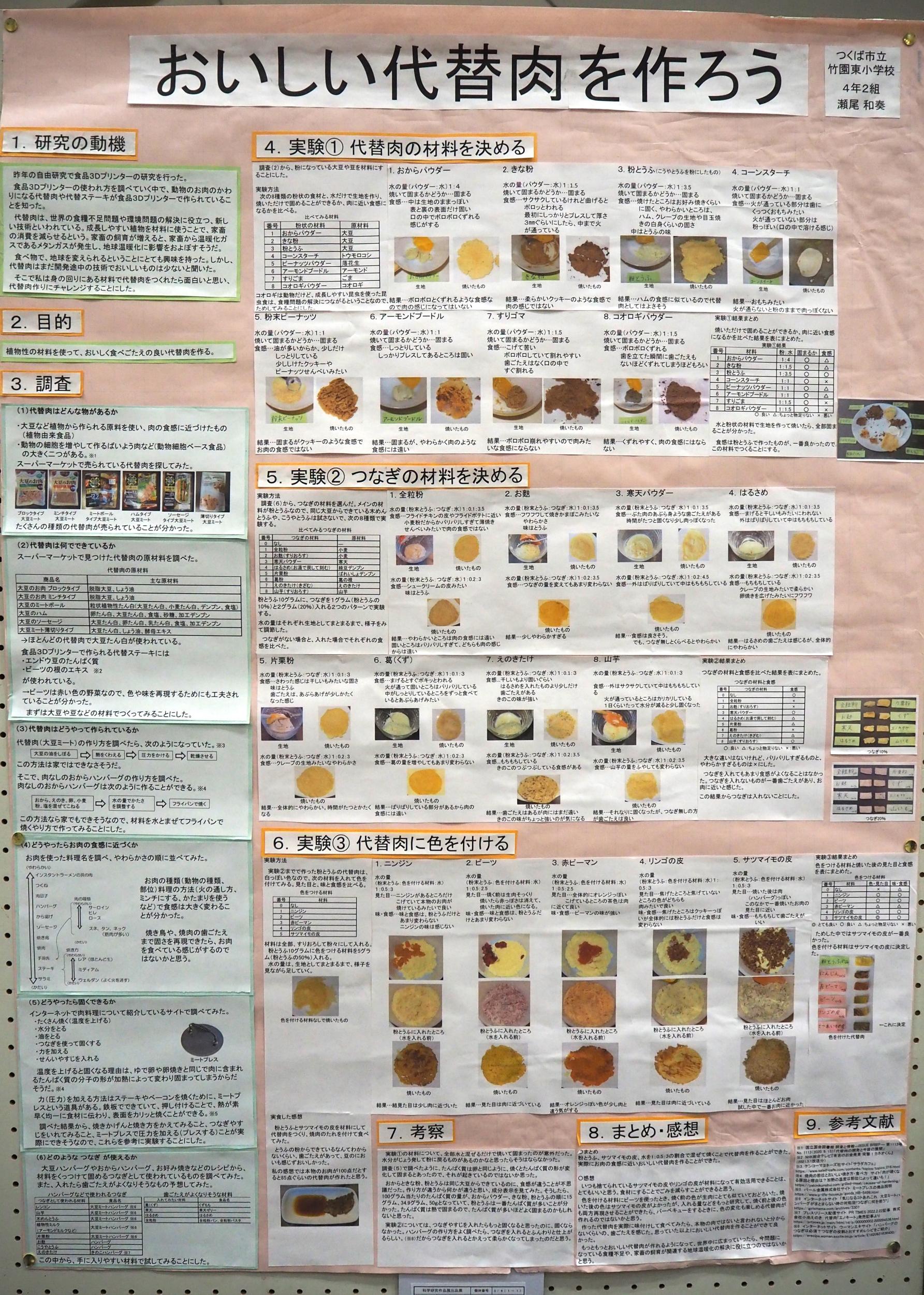 おいしい代替肉を作ろう